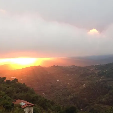 Sunset With View In *