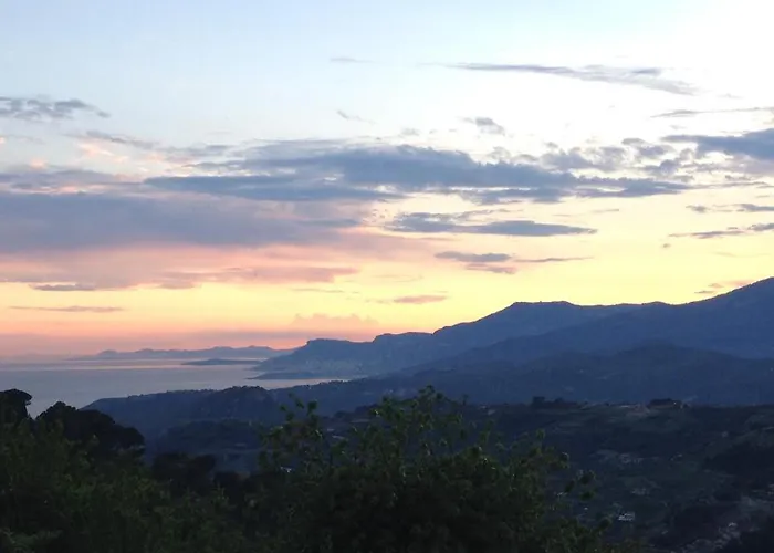 Sunset With View In Apartamento Seborga