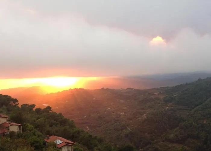 Sunset With View In *